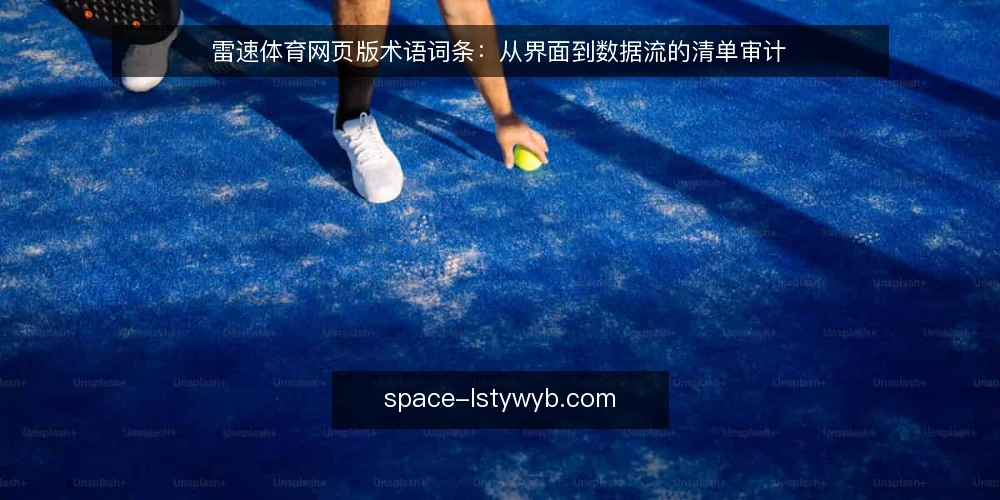 雷速体育网页版术语词条:从界面到数据流的清单审计 — 为何现在审计雷速体育网页版术语 配图